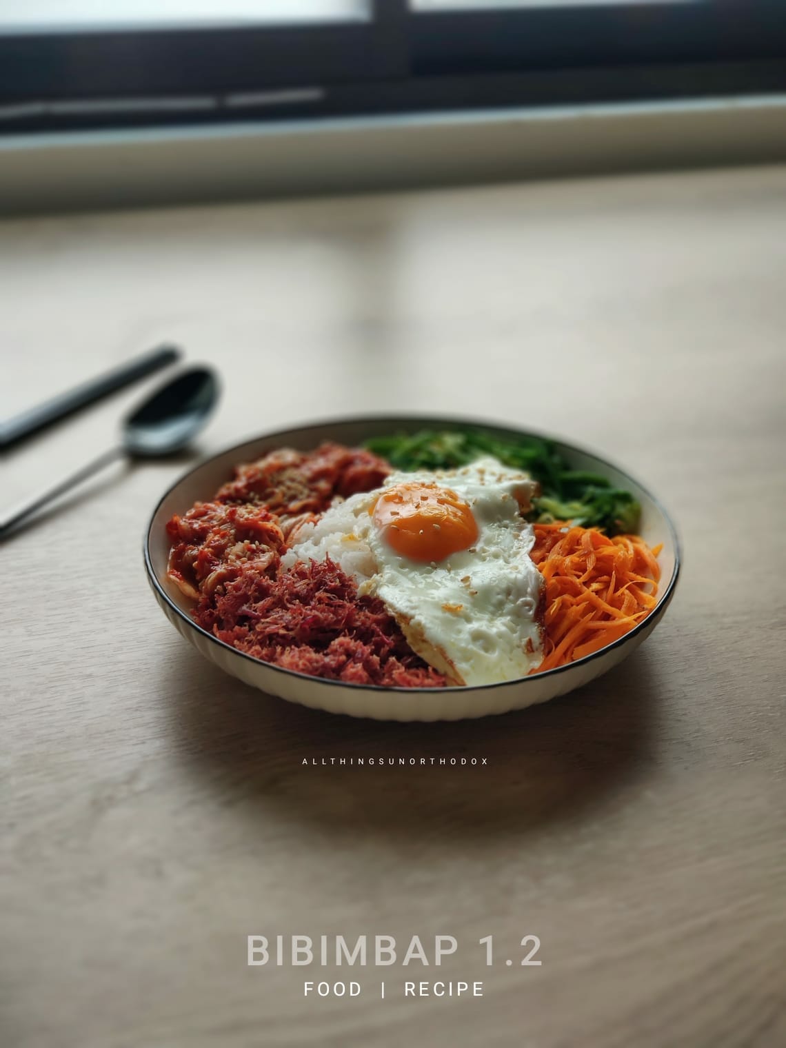 corned beef bibimbap.