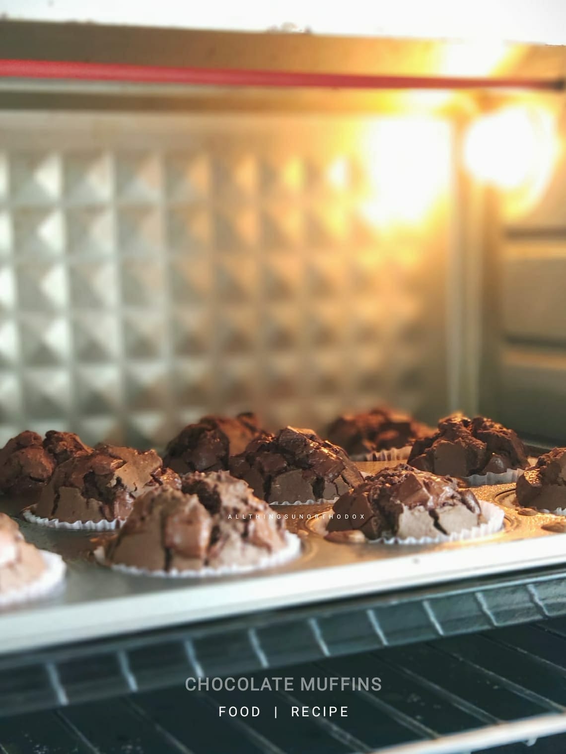 oatey chocolatey muffins.