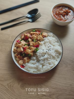 tofu sisig.